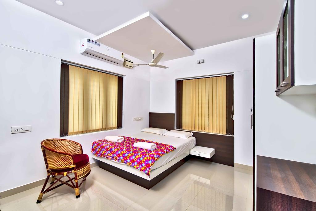 Rams Guest House Near Lulu Mall 特里凡得琅 外观 照片